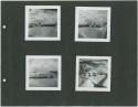 Photograph album, Yaruro fieldwork, p. 61 containing 4 bw photographs