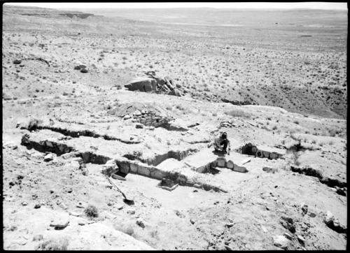 Site 108, showing general view of site, looking east.