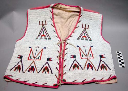 Beaded vest