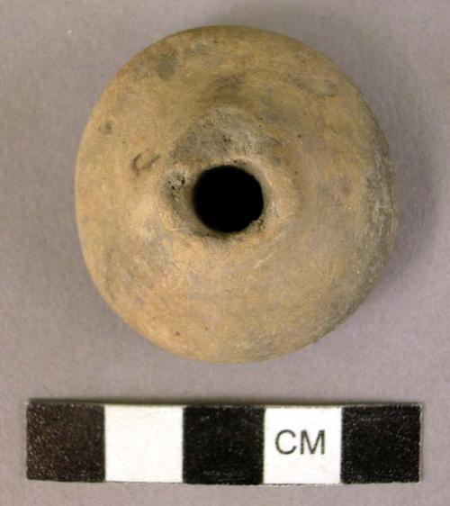 Pottery spindle whorl