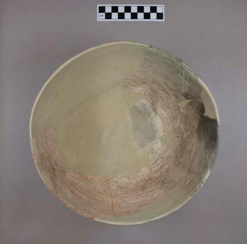 Bowl with geometric design