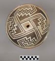 Bowl with geometric design