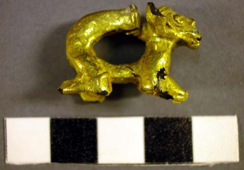 Copper-Gold Animal Figure