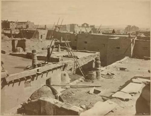 View in Zuni Looking Southeast