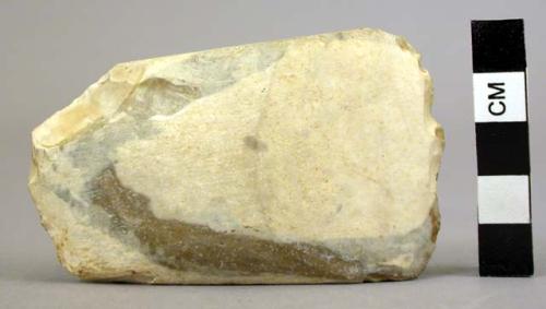 Polished flint axe