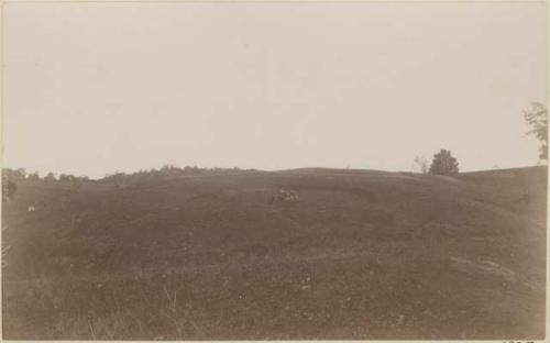 Landscape With Circular Embankment Looking East