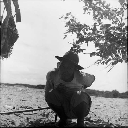 Portraits of people: young man wearing hat