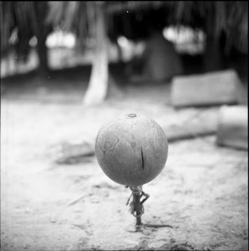 Objects: carved gourd