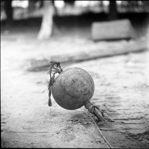 Objects: carved gourd