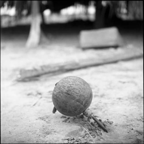 Objects: carved gourd