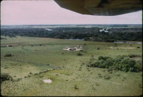 Aerial view of Venezuela landscape