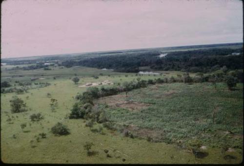 Aerial view of Venezuela landscape