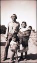 George Harris, his wife Dot, small boy and Harriet