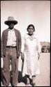 Hopi man and woman, probably Sylvan Nash's parents
