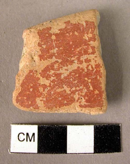 Pottery bowl rim sherd