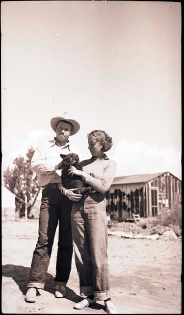 Bill and Sally Lippincott of Wide Ruins, Arizona