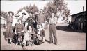 Emil Haury with staff and students of U. of Arizona, including Norm Gable, Harry Getty,  Arnold Withers