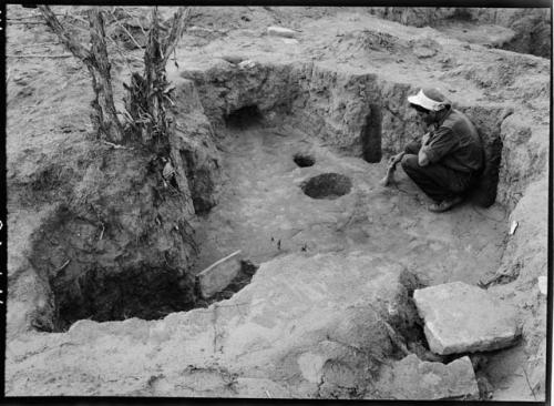 Site 111, Room 9, looking south