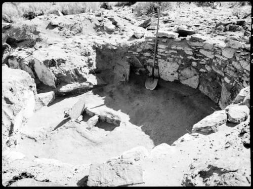 Site 263, round kiva from north.