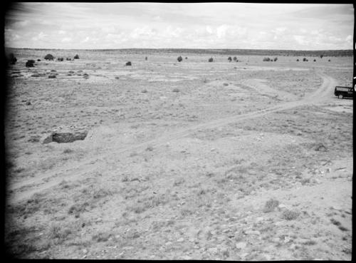 Awatovi, looking NW from ruin  (wide angle)