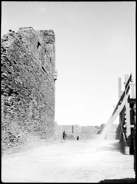 View of the Abo ruin at Abo pueblo