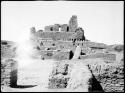 View of the Abo ruin at Abo pueblo