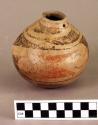 Miniature olla, light brown ware