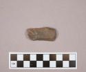 Flint end and sidescraper; brown colored stone