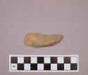 Flint blade; possible endscraper; tan colored stone