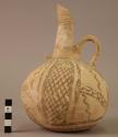 Pottery jug - White Painted Ware V