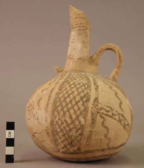 Pottery jug - White Painted Ware V