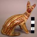 Ceramic dog figurine