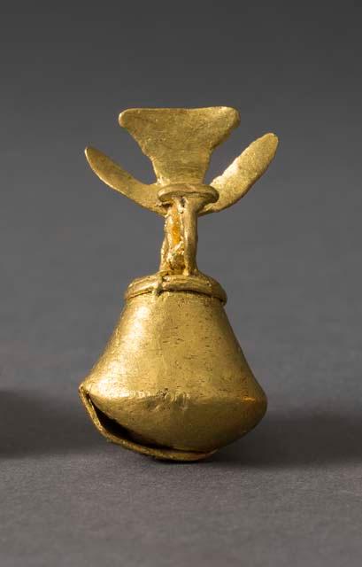 Gold bird bell