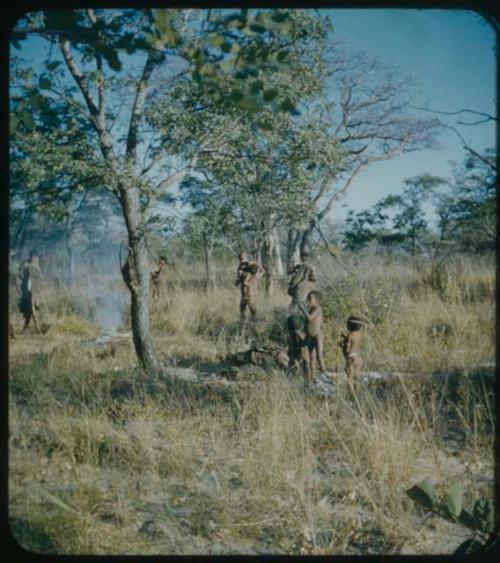 Group of people gathering mangettis