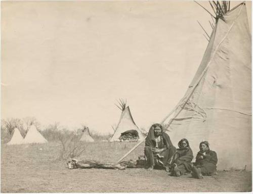 Camp Near Fort Sill