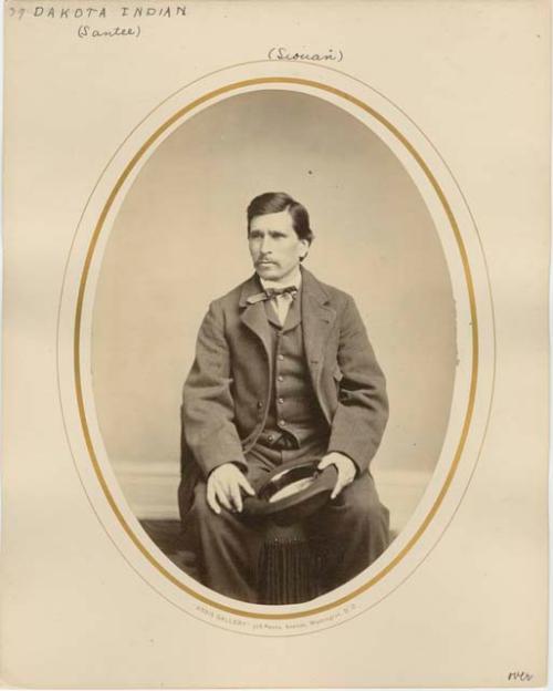 Portrait of Wa -Kan-hdi-sa-pa; Santee