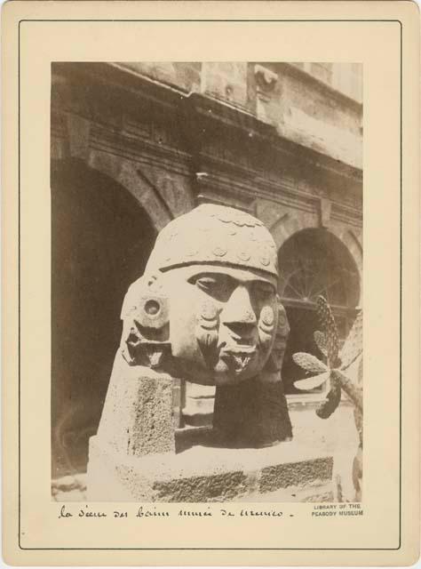 Musee de Mexico, Possibly Head of Coyolxauhqui