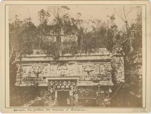 Palace Facade In Chichen Itza