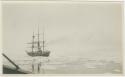 Arctic Voyage of Schooner Polar Bear - Arctic landscape, view of a schooner