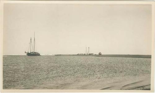 Arctic Voyage of Schooner Polar Bear - Arctic ocean with view of a schooner