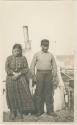 Arctic Voyage of Schooner Polar Bear - Woman and man outdoors