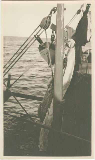 Arctic Voyage of Schooner Polar Bear - Part of the schooner