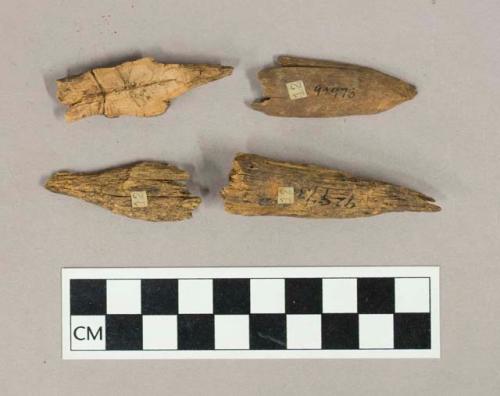 Wood fragments, possibly worked