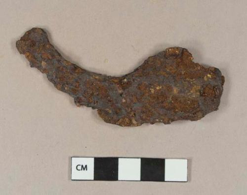 Unidentified iron sheet fragment