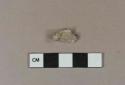 Lead fragment, possibly turned window lead