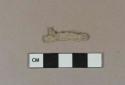 Lead fragment, possibly turned window lead