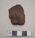 Ceramic body sherd, four parallel incised marks