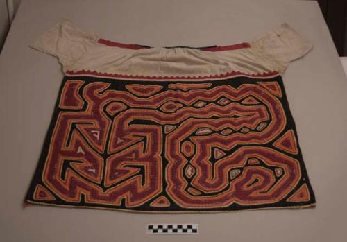 Woman's Shirt made with two molas