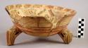 Altiplano/Highland Polychrome type or Birmania Ware tetrapod bowl