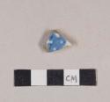 Blue hand painted ironstone body sherd